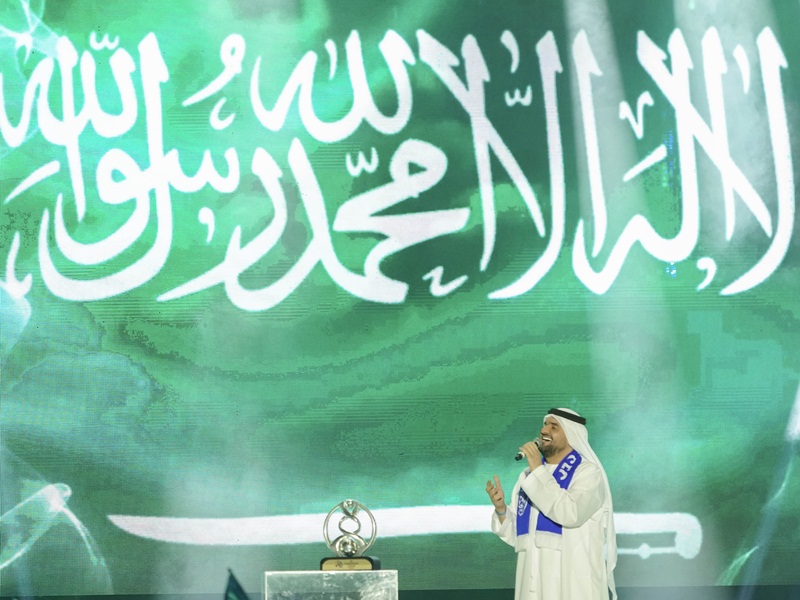 الجسمي يشارك بإحتفالية هيئة الترفيه لنادي الهلال ويوجه رسالة من القلب لأعضاء الفريق